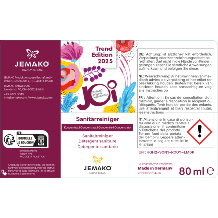 JOi Sanitärreiniger Trend Edition 2025, 80 ml