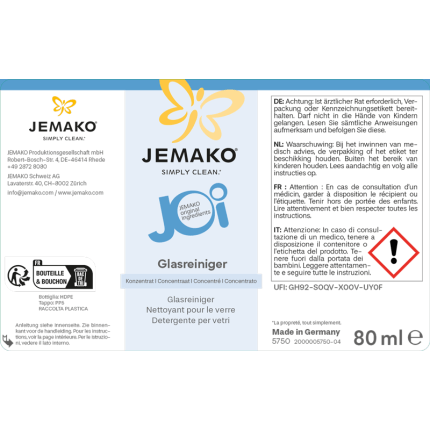 JOi Nettoyant pour le verre, 80 ml