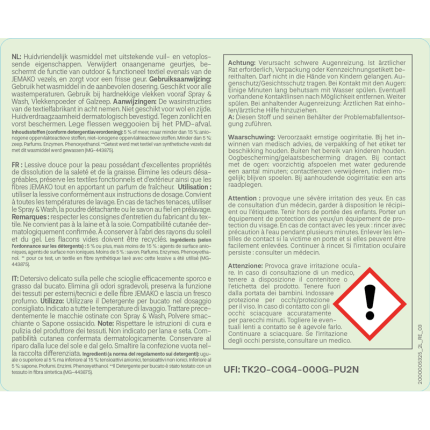 Detergente attivo per bucato, tanica da 2 l