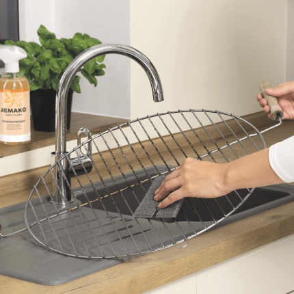 Het product wordt getoond in een voorbeeldige toepassing
