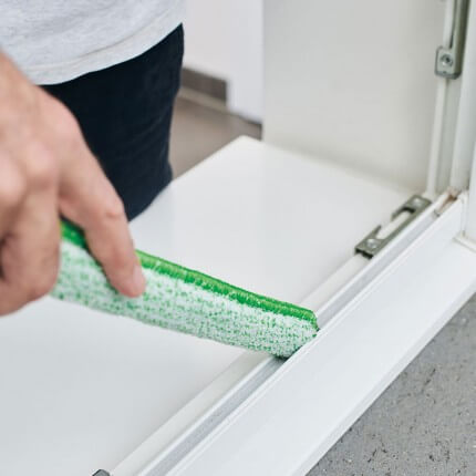 Het product wordt getoond in een voorbeeldige toepassing Het product wordt getoond in een voorbeeldige toepassing