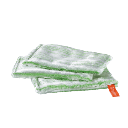 Chiffon pour vaisselle 15 x 22 cm, vert, pack de 3